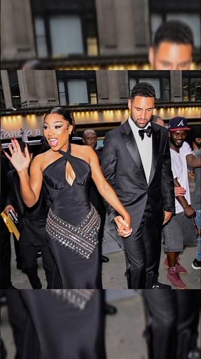 Klay Thompson & Megan Thee Stallion’s Relationship CONFIRMED at NYC Gala🥵💋💦#klaythompson #nyc #gala