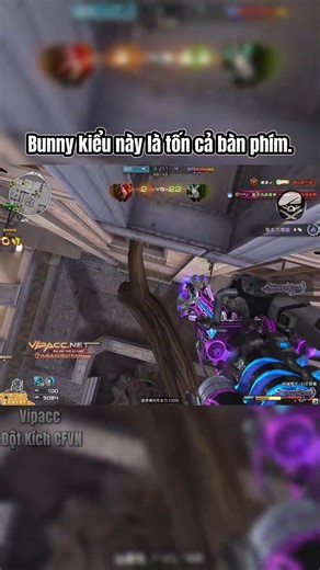 10K views · 53 reactions | Bunny kiểu này là tốn cả bàn phím #vipacc #crossfire ------------------------------------------------------------------------------------------  Clip được biên tập lại từ gameplay CF Trung Quốc . ✂️ Biên tập bởi Vipacc.net — nội dung mang tính giải trí & chia sẻ highlight.  Liên hệ: vipacc.net nếu có vấn đề bản quyền. | Vipacc Đột Kích CFVN | Facebook