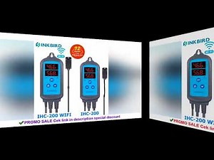 INKBIRD IHC-200 & 200 WiFi EU Socket&Plug Digital Humidity Controller for Household Humidifying and