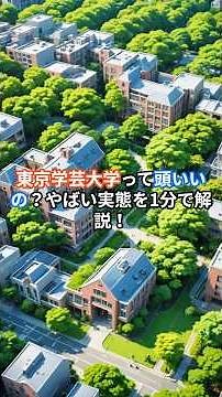 Is Tokyo Gakugei University actually smart? The crazy truth explained in 1 minute! #shorts #Tokyo...