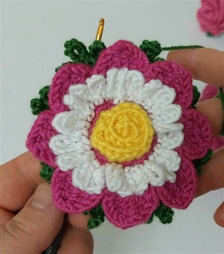How to make a crochet flower? // Easy Crochet flower for beginners | Knitting And Crochet