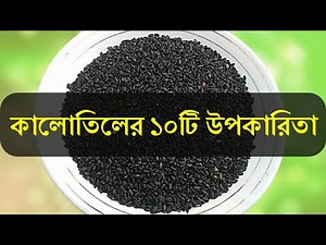 কালোতিলের ১০টি উপকারিতা | Health Benefits of Black Sesame Seeds in Bangla | Health Tips in Bengali