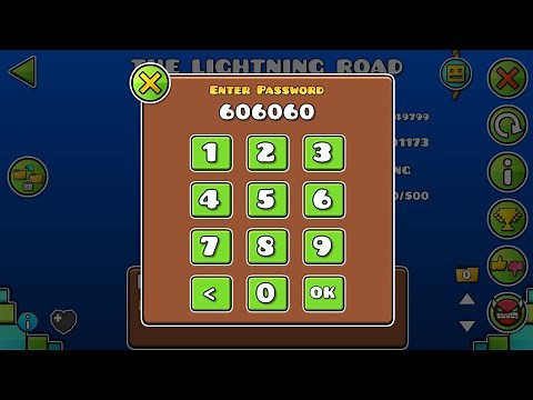Geometry Dash - Level Passwords/Codes (Easy Demons)