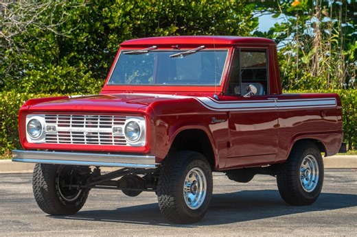 1966 Ford Bronco Half-Cab Pickup 3-Speed
