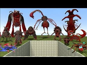 DESTROY NEW MUTANT ANIMALS PANDA OSTRICH ELEPHANT KANGAROO PENGUIN ZOOCHOSIS in BIG HOLE GMod