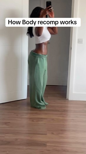 THE MIND LEADS ~THE BODY🌹 on Instagram: "How body recomp truly works #bodyrecomp #bodyrecomposition #glutegrowth"