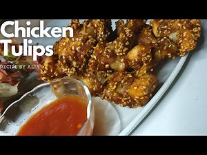 Chicken tulips | How to Make Chicken Tulips? | Yummy Food with Alia