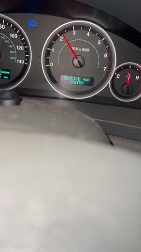 How to clear service 4WD system warning light? HELP