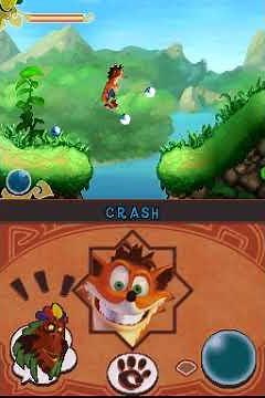 Crash Mind Over Mutant Gameplay (Nintendo DS)