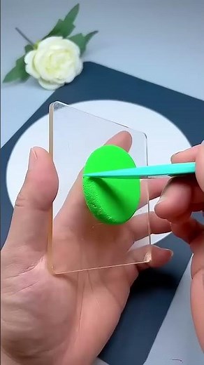 Accompany Your Child To Make A Pot Of Mini Flowers With Super Light Clay#origami #diy