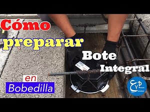 Como instalar un bote integral en bobedilla