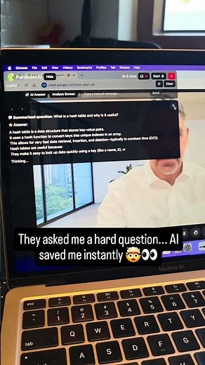 This AI tool answers every interview question in real time 🤯 #parakeetaipartner #youtubeshorts #ai