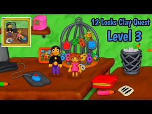 12 Locks clay quest level 3 Gameplay | Pro Gamer