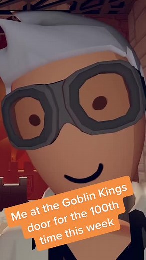 Exploring the Goblin King's Door in Rec Room VR