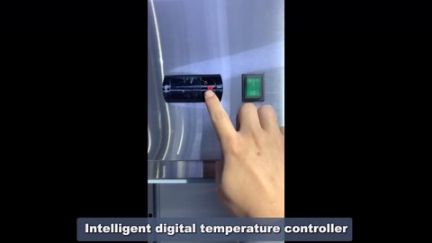 27" Commercial Refrigerator, 18.68 Cu.ft Single Solid Door Reach-in Refrigerator, Stainless Steel Interior & Exterior, Fan Cooling Upright Fridge with Embraco Compressor, ETL & DOE Certified