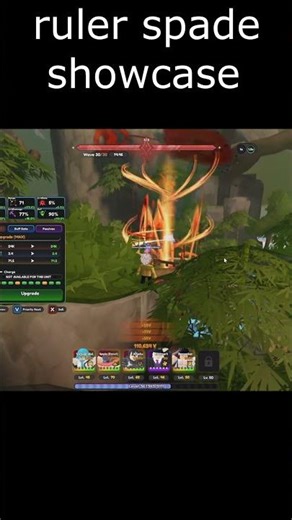 ruler spade showcase in universal tower defense #roblox #robux