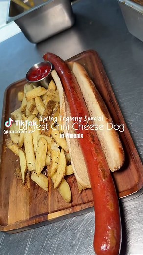 Experience the Largest Chili Cheese Dog in Phoenix