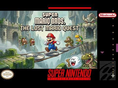 SMW Hack Longplay - Super Mario Bros: The Lost Mario Quest