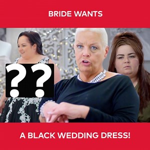 Claire has an unusual request for Jo and Alison – she is determined to wear a black wedding dress for her wedding! While Jo and Alison manage to source some rare black gems from America, they also find out more about Claire and her reasons behind the black dress, and suddenly more options become available. | TLC Australia