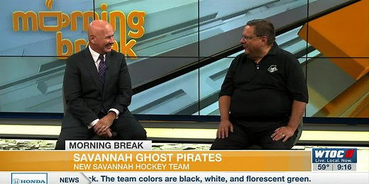 WTOC talks hockey with Savannah Ghost Pirates President Bob Ohrablo