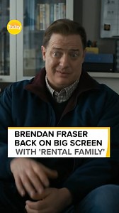 Brendan Fraser is back on the big screen with 'Rental Family', playing an out-of-work actor who finds an unusual new role. #9Today | TODAY