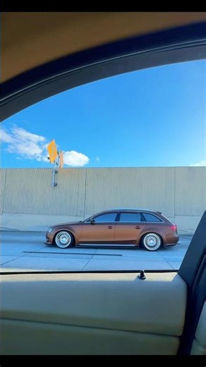 Rolling down I-95 we caught this nasty modified Audi A4 Allroad wagon —