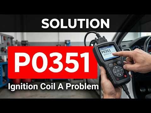 HOW TO FIX P0351 OBD 2 ERROR CODE - Ignition Coil A Primary Secondary Circuit Problem