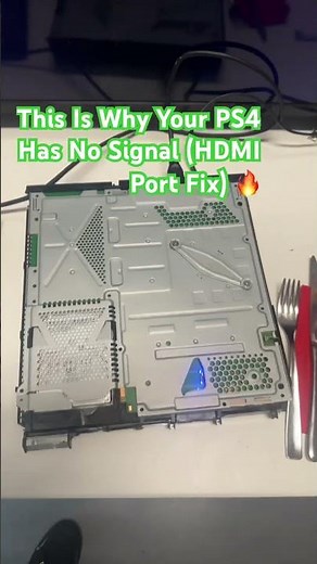 This Is Why Your PS4 Has No Signal (HDMI Port Fix) 🔥