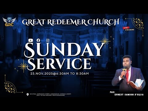 GREAT REDEEMER CHURCH Live Stream