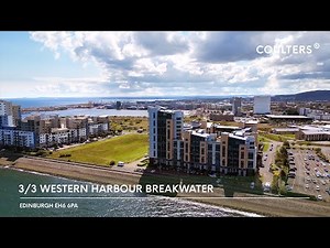 SCENEINVIDEO 3/3 Western Harbour Breakwater, Edinburgh, Midlothian, EH6 6PA