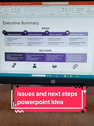 lmk if you use this slide design at work or school! #slidedesign #powerpoint #powerpointslide #corporate