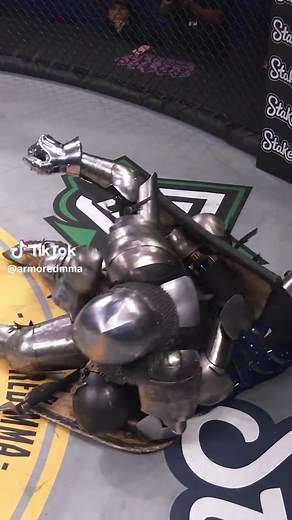 Armored MMA in Action: Medieval Cage Fighting Highlights