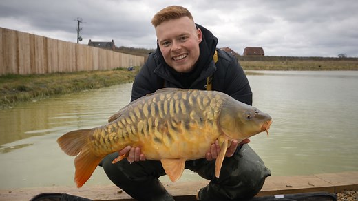 Checking fish growth one year after stocking