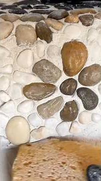 Transforming Cement with Stone Mosaic #cementart #diy #crafts