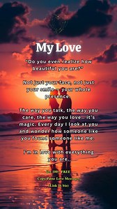 A heartfelt reminder that someone means everything to you. Free gift in story 💫 #lovemessage #lovequote #deepfeelings #loveconnection | Messages from the heart