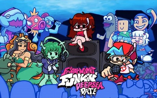 Good Ending_ Deep-Sea Date _Full Week__ - Friday Night Funkin Mod