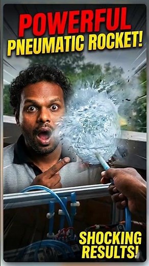 Pnumatic Power! Bamboo Tube Shooter 😱💨| Are you believe Power?