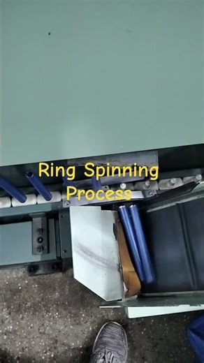 Ring Spinning Process #RingSpinning #RingFrame #textile