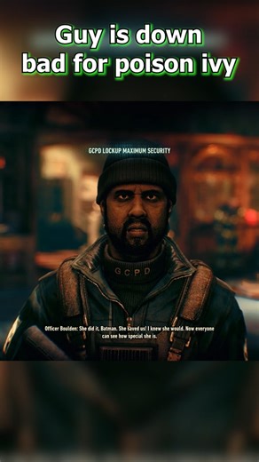 Guy down bad for poison ivy #batman #gaming #gameplay #shorts