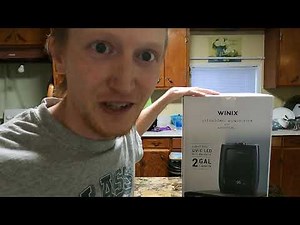 Winix Ultrasonic Humidifier Part 1 setup