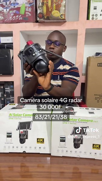 Caméra solaire 4G: Performance et technologie avancée