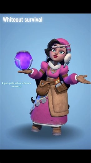 A quick guide on how to become a whale.🐋@Whiteout Survival