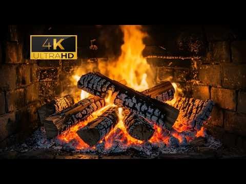 Fireplace Evenings of Calm: Burning Logs, Crackling Sounds, and the Serenity of Pure Relaxation