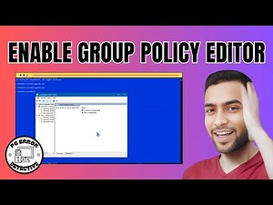 How to Enable the Group Policy Editor in Windows 10 or 11