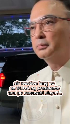 763K views · 10K reactions | First Time in history "nang dahil sa project bumaha" #AlanPeterCayetano #SONA2025 #floodcontrol #project | Ronald Cabaluna Manreal | Facebook