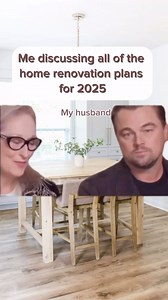5.9K views · 74 reactions | In the DIY home design households, it be like that sometimes.  To all the husbands who listen to our ideas, operate the big power tools, help us bring our vision to life, and deal with our pivots...﫡 Thanks for the laughs tonight @salt_and_home  #homerenovation #diy #homerenohumor #marriagehumor #boardandbatten #pictureframemolding #diyersofinstagram #fixerupper #bathroomremodel | Brick Home Haven | Facebook