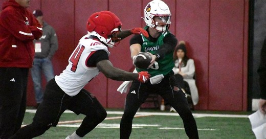 PHOTOS: Spring practice gets underway at Louisville