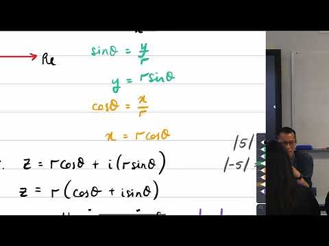Introducing Polar Form (2 of 3: Relationship to rectangular form)
