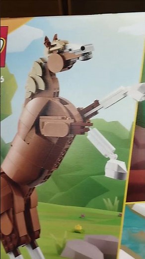 Lego creator 3 en 1 31166 : Beau cheval