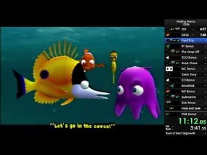 Finding Nemo (PS2) 100% Speedrun in 3:14:51